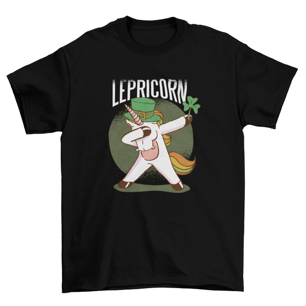 Leprechaun Irish unicorn T-shirt – The Lucky Emerald